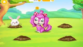 楽しいゲーム。 ミミピンクドッグ   私のバーチャルペット screenshot 1