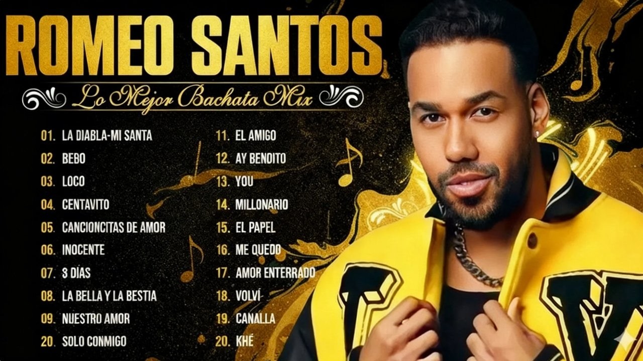 🌹Romeo Santos - 30 Éxitos Románticos de Bachata
