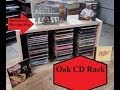 Oak CD Rack Oak CD Rack