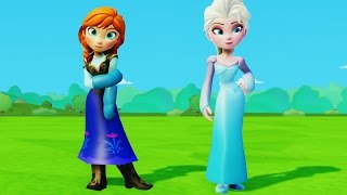 :          Disney Frozen Anna and Elsa princess