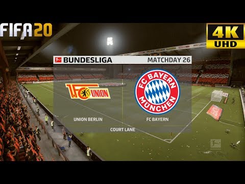 FIFA 20 | Union Berlin vs Bayern Munchen - Bundesliga - Full Match &amp; Gameplay [ 4K 60 FPS ]