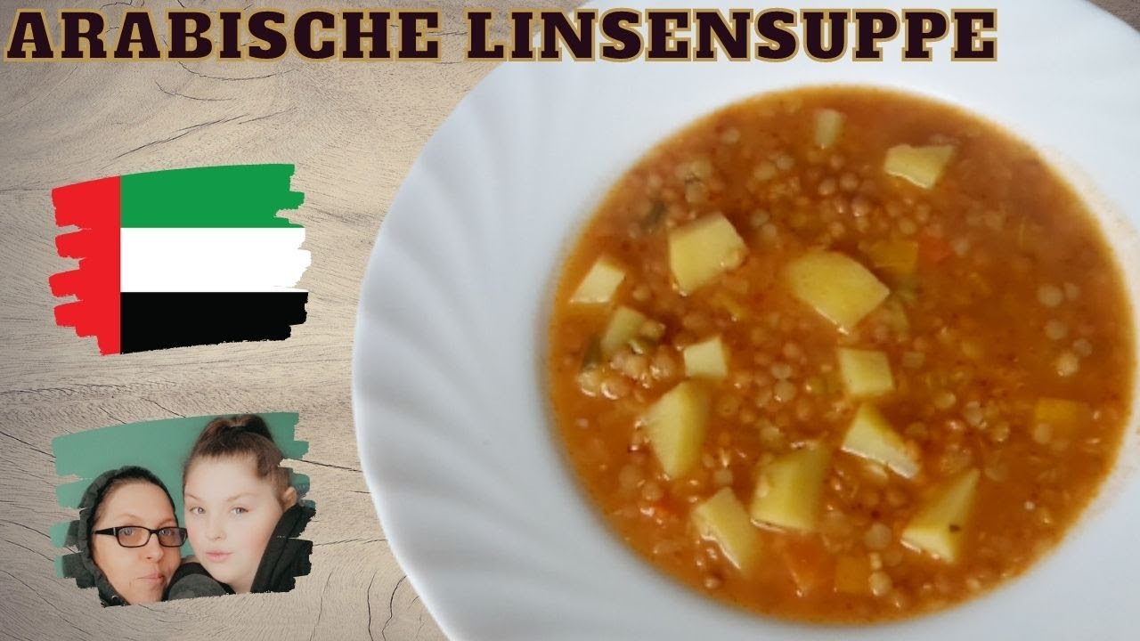 ARABISCHE LINSENSUPPE | vegetarisch, vegan | Rezept (150 Untertitel ...