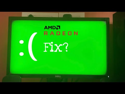 Green Screen in AMD GPU Fix ! #amd #rx6700xt
