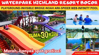 Cuma 30 ribu, renang dgn view secakep ini‼️THE HIGHLAND PARK RESORT BOGOR.. bisa renang tanpa nginap