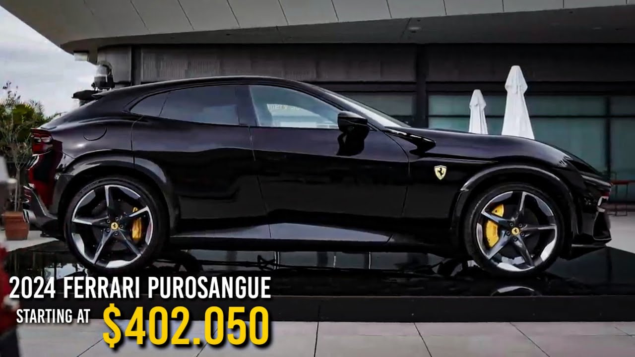 ⁣2024 Ferrari Purosangue V12 | Ferrari's SUV | Exterior and Interior Reviews