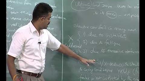 Mod-01 Lec-16 Plastic design-I