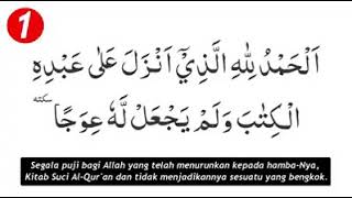 Surah Al-Kahfi Ayat 1-10 dan 101-110 beserta maksud