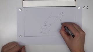 A Demonstration on Dynamic Drawing Guidance via Electromagnetic Haptic Feedback