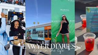 VLOG: LAWYER LIFE | BACK FROM SWITZERLAND, WORK DAYS, CRENSHAW MILE, MOVIE DAY &amp; FARMERS MARKET!