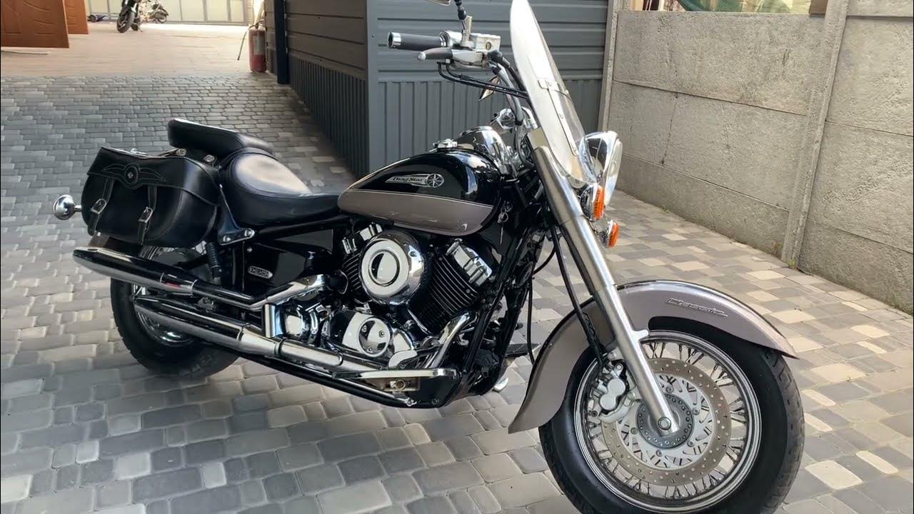 Yamaha Drag Star 1100 с коляской