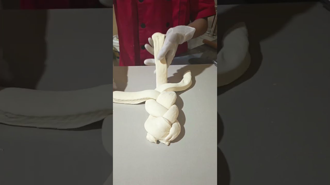 Creative Bread Dough Decorating Ideas #bakeryowner #koreanstreetfood #shorts