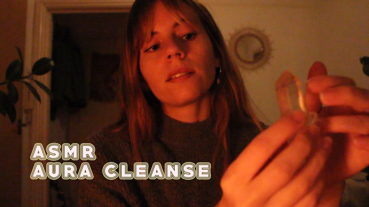 LoFi ASMR aura cleansing ˚ soft spoken ˚ plucking away negative energies