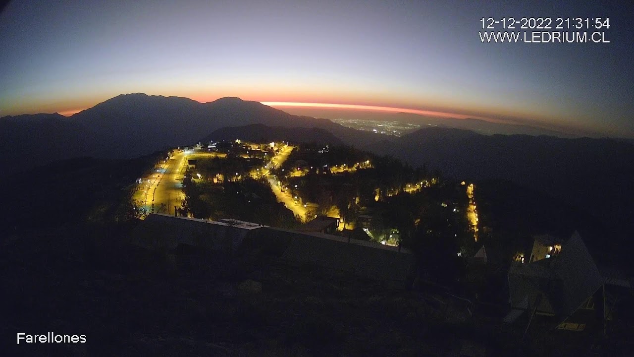Ledrium - Farellones, Santiago, Chile, Live cam, en vivo, en directo