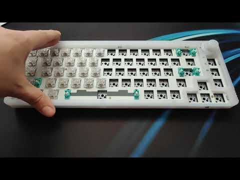 CHANGING SWITCHES in Time Lapse Keyboard Gamakay LK67 con CAMBIO DE SWITCHES #Customkeyboard