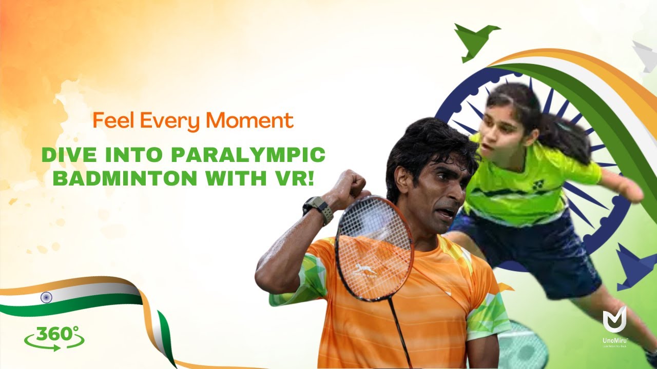 Paralympic Badminton Like You've Never Seen Before (In VR)