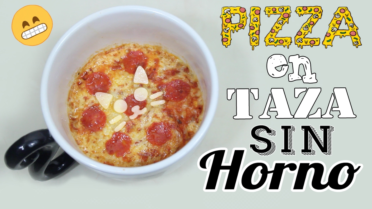 ➪ Como Hacer Pizza En Taza? (Microondas) ♡ - Miranda Ibañez - YouTube