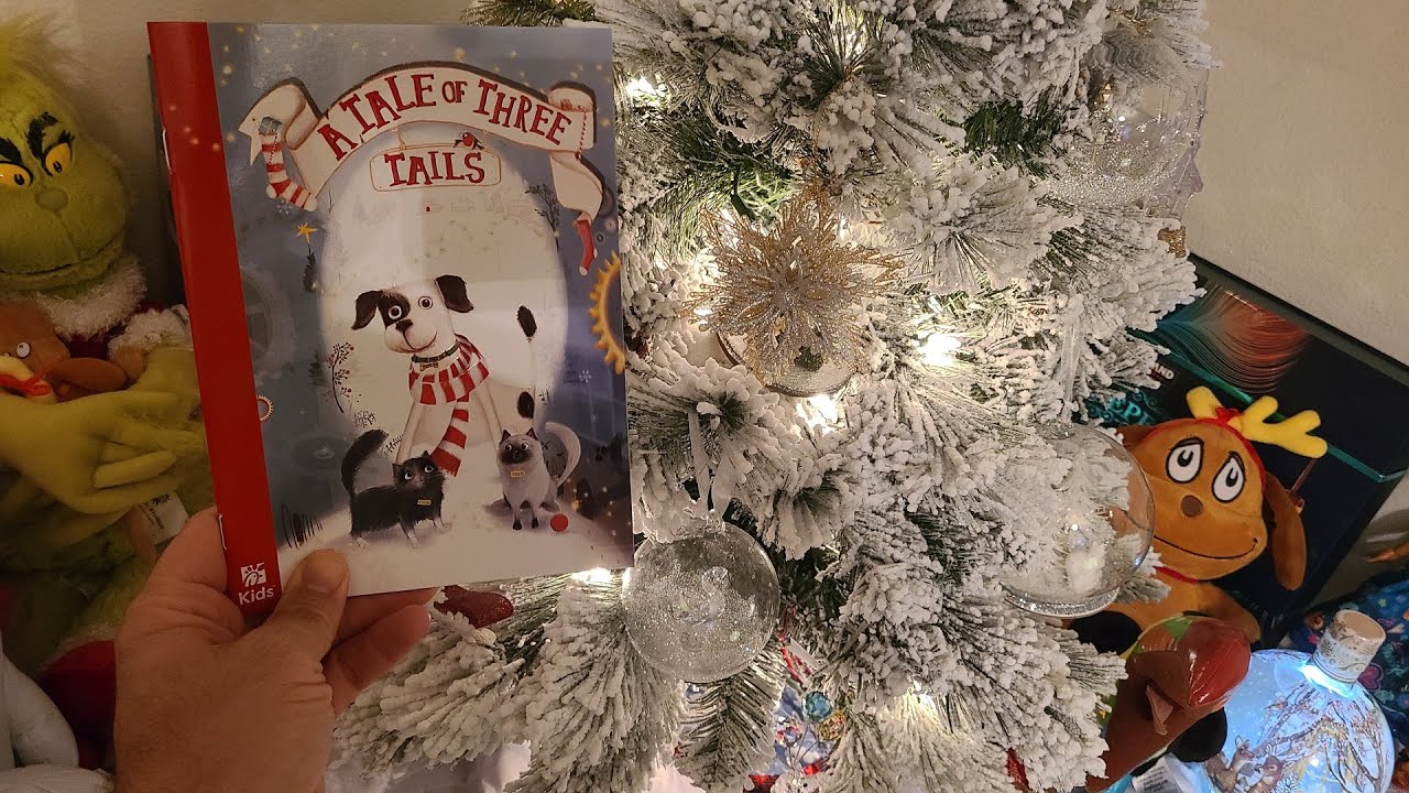 ChickfilA Kid's Meal Book "A TALE OF THREE TAILS" Stories of