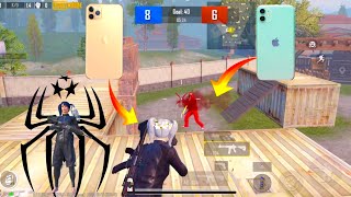 IPHONE 11 PRO MAX VS IPHONE 11 | PUBG MOBILE | TDM FULL GAME PLAY