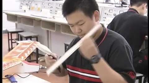 High school students learning to build robots & planes?