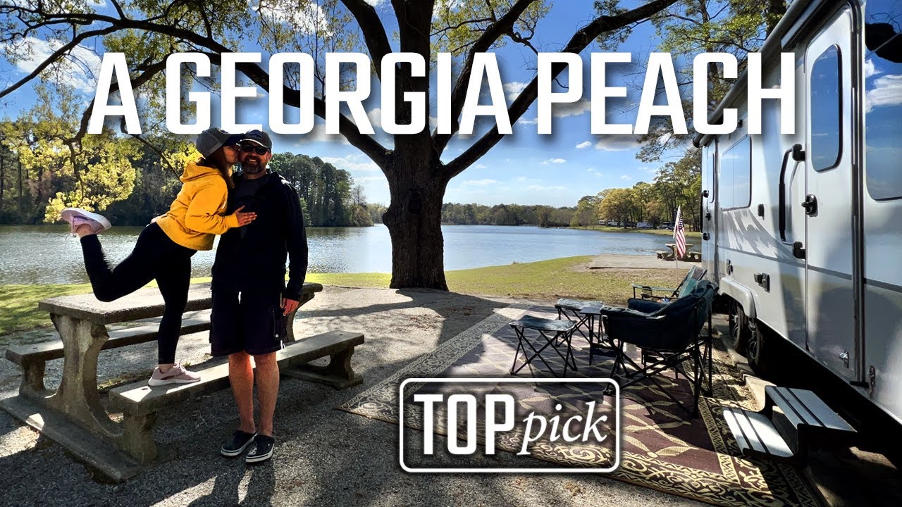 Is this Georgia's Best Lakeside Camping? Georgia Veterans State Park Tour
