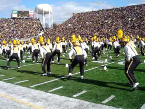 Hawkeye Marching Band Michael Jackson Show October 31, 2009