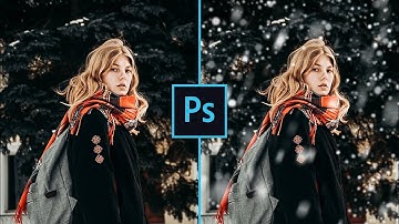 How to make Snow Effect in Photoshop