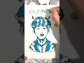 DJ松永さん描いてみた #mashle #creepynuts