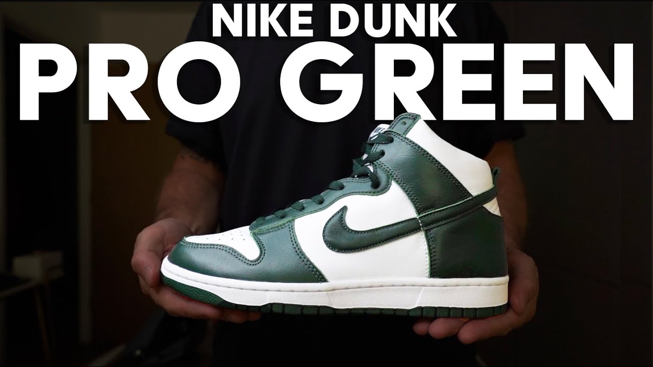 Nike Dunk High PRO GREEN / SPARTAN GREEN Review & On-Feet