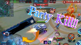 Johnson di mode Mirror Mayhem? Auto Party Kiill!! - Mobile Legends Indonesia