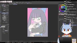 【お絵描き】朝活お絵描き：なんか描く【2時間くらい】