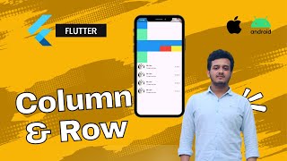 Column & Row Widget || Flutter Bangla Tutorial || Error code 99