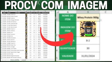 Novidade Excel! Aprenda a Fazer PROCV com Imagens | Procv com Fotos na Planilha