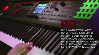 New Roland FANTOM-08 - Quick demo by gattobus