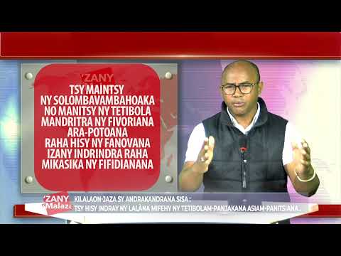 FANDAHARANA 'ZANY N'MALAZA N°248 ALAKAMISY 08 JONA 2023