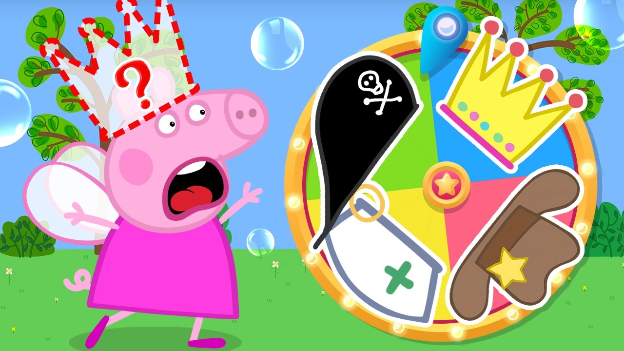 Peppa Pig Dress Up Game 🎡 Peppa Pig Tales Guessing Game | Kids DingDong
