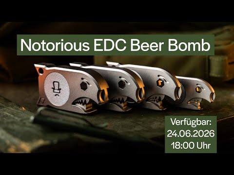 Notorious EDC Beer Bomb | KLR 166
