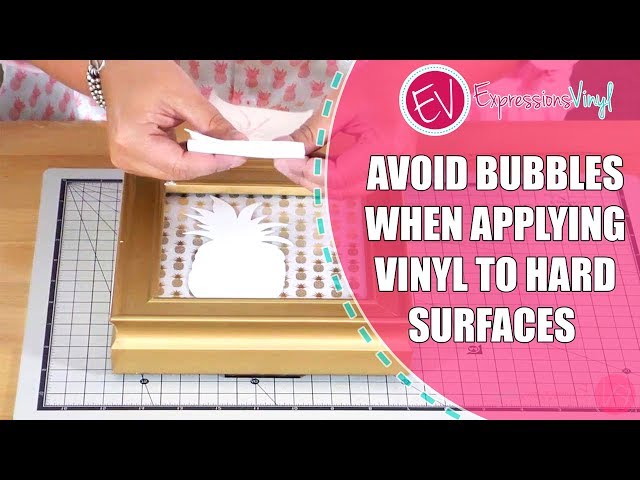 How To Transfer Vinyl Onto Cardboard Without Tearing The Surface