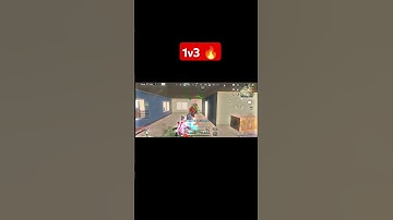 Quick 1v3 🔥#bgmi #pubgmobile #pubg #shortsfeed #shorts #viralvideo #clutch