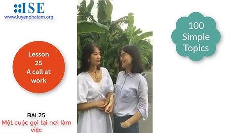 Lesson 25 A call at work