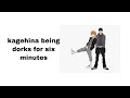 Kagehina being dorks for 6 minutes sub