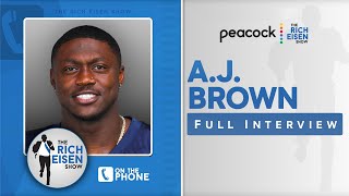 Titans WR AJ Brown Talks Julio Jones Trade, DK Metcalf & More with Rich Eisen | Full Interview