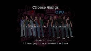 The Warriors (Hi-Fi Hi-Jinx) Unused Rumble Mode Game Test
