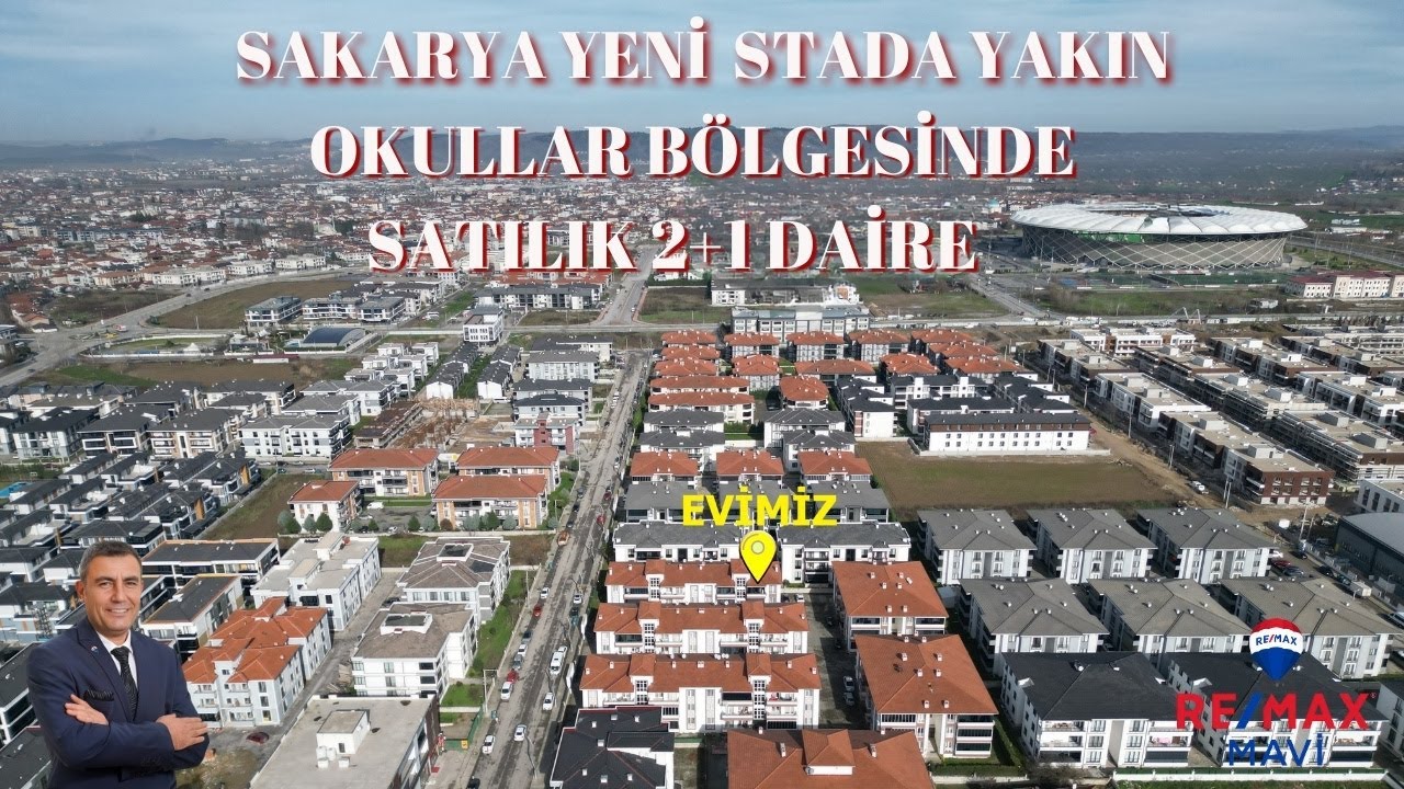 ADAPAZARI SATILIK 2+1 DAİRE | SAKARYA SATILIK 2+1 DAİRE | TEPEKUM OKULLAR BÖLGESİNDE DAİRE | EV TURU
