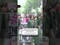 MAHASISWA UNJUK RASA DI DEPAN KANTOR DPRD KOTA MEDAN #short