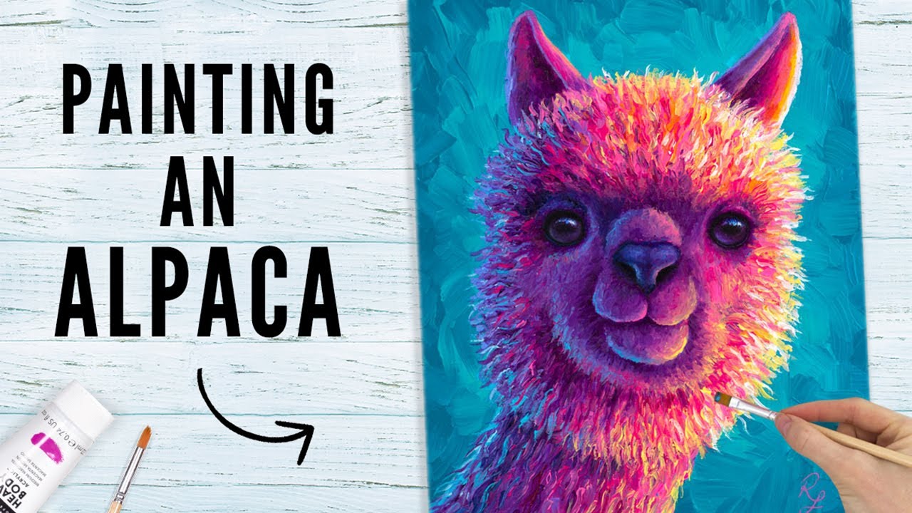 Alpaca Painting