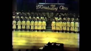 Saddle Brook High School Graduation 1985