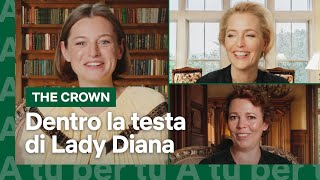 Gillian Anderson, Emma Corrin e la psicologia dei personaggi di The Crown | Netflix Italia