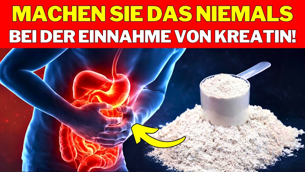 10 FEHLER BEI DER EINNAHME VON KREATIN, DIE DIESE ERGÄNZUNG IN EIN GIFT FÜR IHREN KÖRPER VERWANDELN