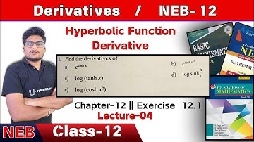Exercise 12.1 Derivative- 04 | NEB Class 12 Basic Math | U-ThinkCrazy | Rohan Sir