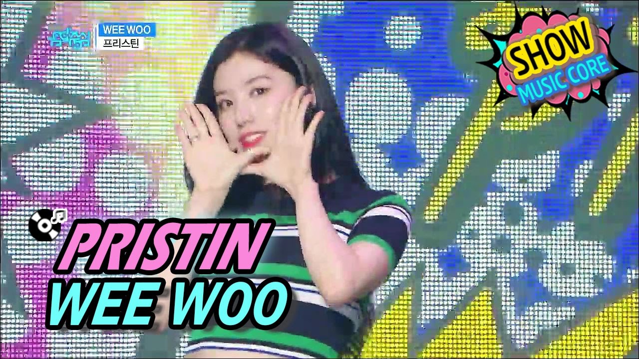 [HOT] PRISTIN - WEE WOO, 프리스틴 - 위우 Show Music core 20170415 - YouTube